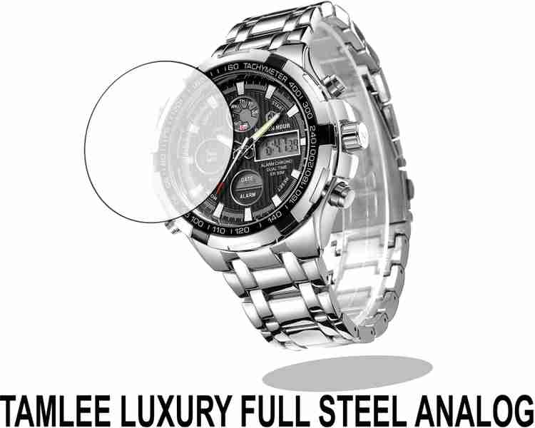 TWUAOP Screen Guard for TAMLEE LUXURY FULL STEEL ANALOG TWUAOP