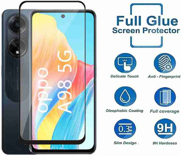 2/4Pcs Screen Protector Glass For OPPO A98 5G Tempered Glass Film