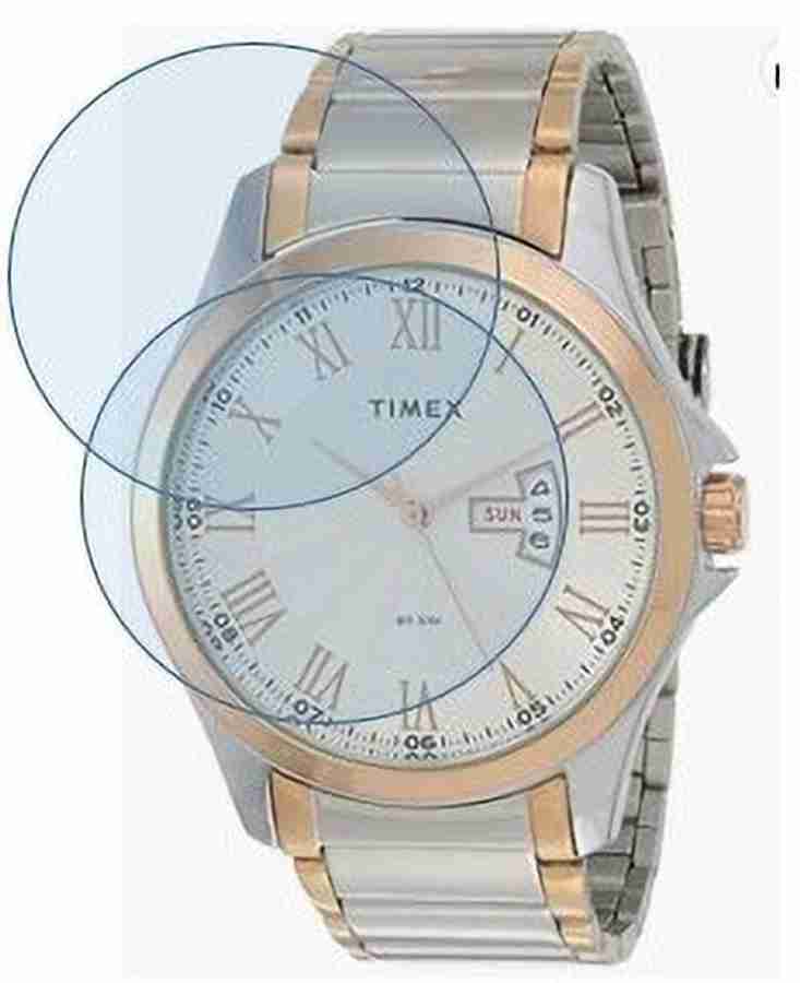 NAYO ELITE Screen Guard for SG666 TIMEX Analog Silver Dial Men s