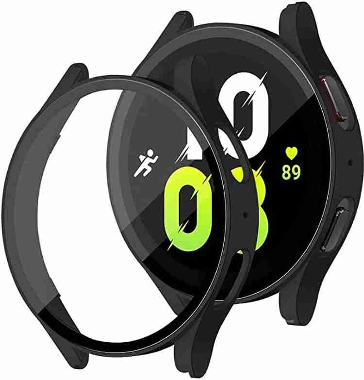 Swapit Screen Guard for Compatible Samsung Galaxy Watch 4 Screen Protector Case 44mm Accessories Full Around Protective Bumper Face Cover for Galaxy Watch 4 Black 44mm Swapit Flipkart