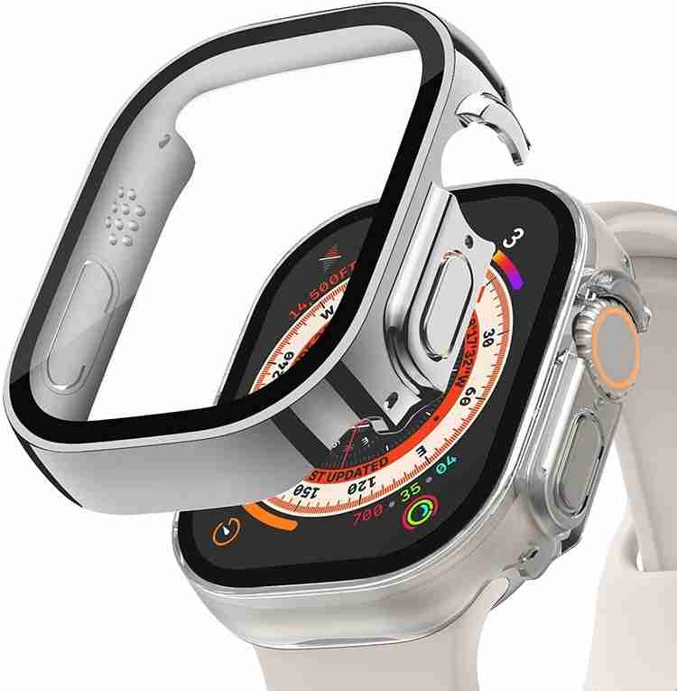 RUPELIK Screen Guard for Smart watch for iWatch 49mm Case Of Watch Series 8 Ultra With Bumper Case Cover RUPELIK Flipkart