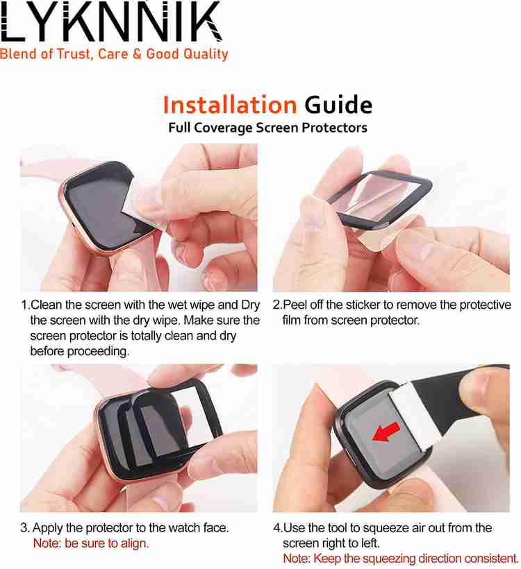 LYKNNIK Screen Guard for Misfit Vapor 2 Smartwatch 31mm LYKNNIK Flipkart