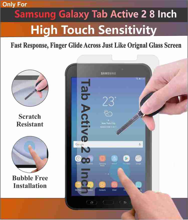 MOBART Tempered Glass Guard for Samsung Tab Active 2 Samsung Galaxy Tab Active Active 2 Active 3 8 Inch SMT360 SMT365 SMT395 SMT575 MOBART Flipkart