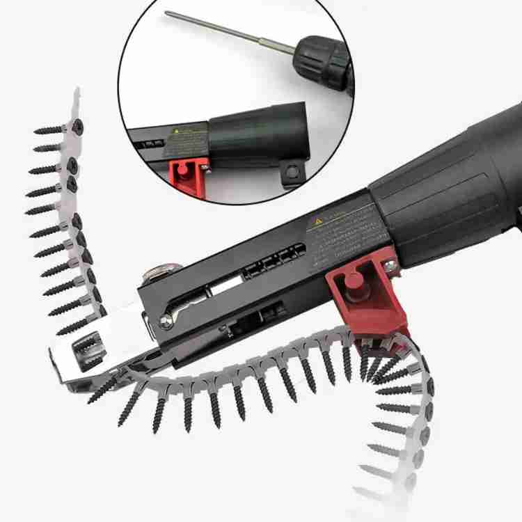 AS TOOL CENTER Cordless Screw Gun Chain With Screw Nail Gun Head Automatic Nail Feed Gun For Industry And Woodworking Drywall Screw Gun Price in India Buy AS TOOL CENTER Cordless
