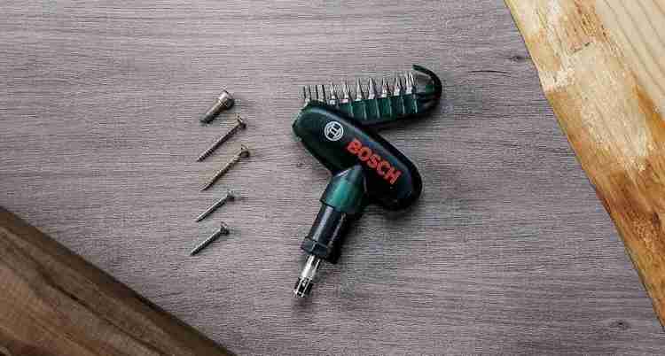 BOSCH Ratchet Pocket Screw Driver with 9 Screwdriver Bits Ratchet Screwdriver Set Price in India Buy BOSCH Ratchet Pocket Screw Driver with 9 Screwdriver Bits Ratchet Screwdriver Set online at Flipkar...