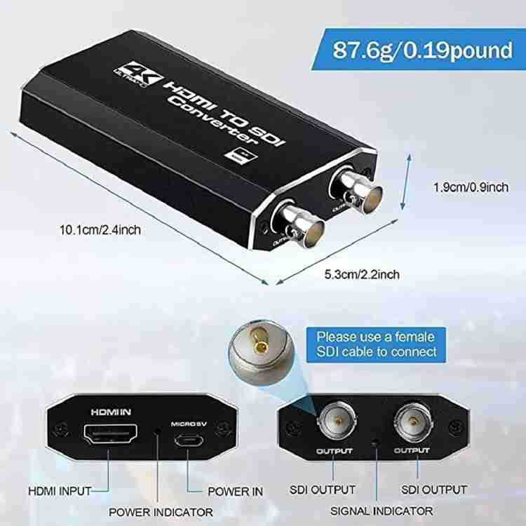 Hdmi to sdi sale 4k