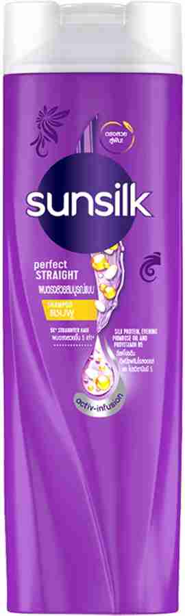 SUNSILK Perfect Straight Shampoo 5x Straighter Hair Made in