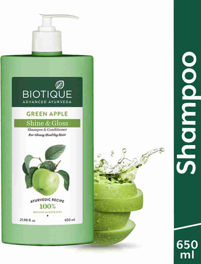 Biotique green on sale apple shampoo