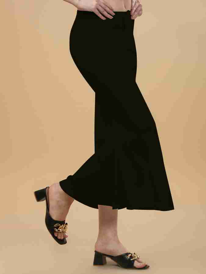 Buy POOJARAN SAREE Cotton Lycra Saree Shapewear Petticoat for