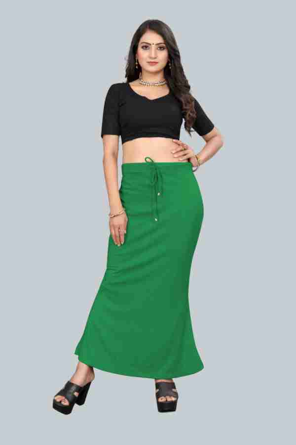 yashika Women's Cotton Saree Shapewear Lycra Blend Petticoat Price in India  - Buy yashika Women's Cotton Saree Shapewear Lycra Blend Petticoat online  at