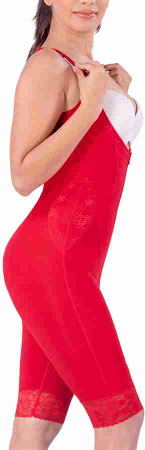 Buy DERMAWEAR Women Blended Red Fabric Saree Shapewear (M) Online at Best  Prices in India - JioMart.