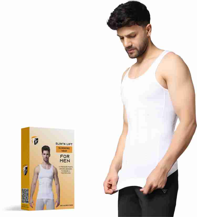 FirstFit Abs Abdomen Compression Slimming Tummy Tucker Vest, Underwear  Shapewear Slim Body Shaper for Men