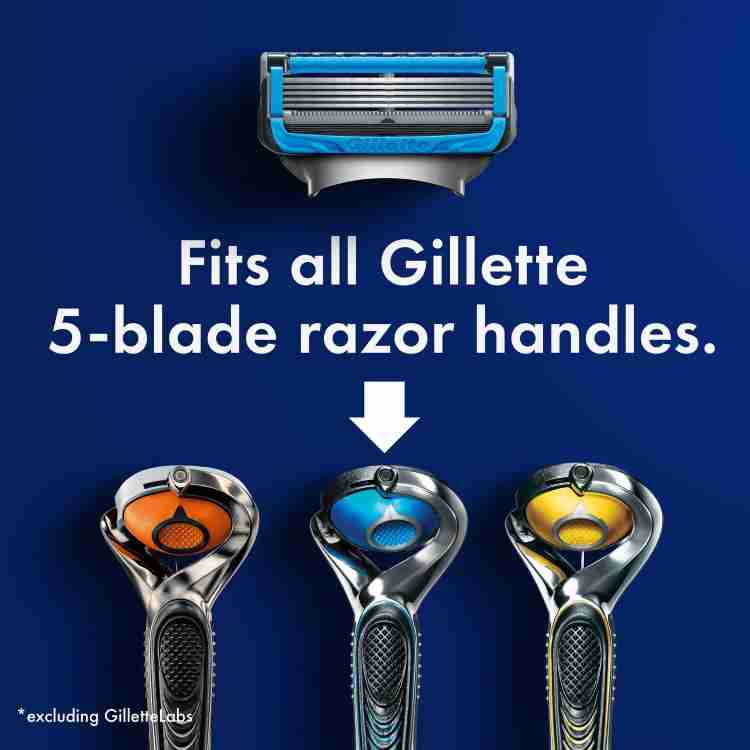 Gillette Fusion 5 ProGlide Power Cartridges - Razor with 1