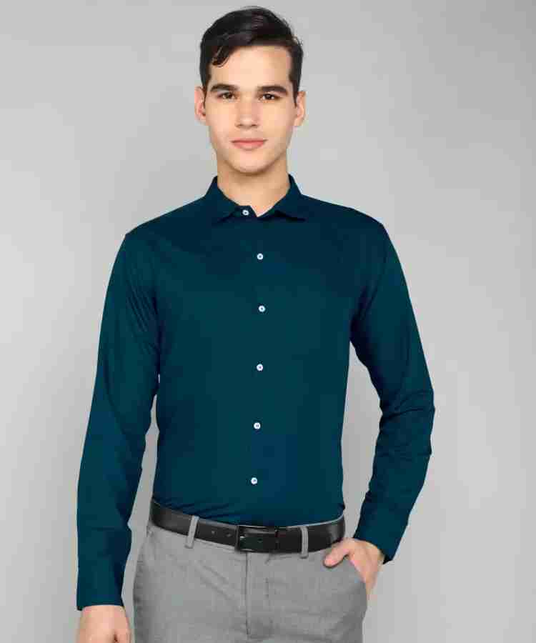Sea green shop formal shirt