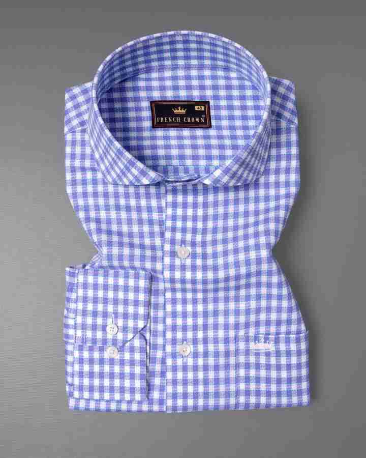 Buy Blue Shirts For Men In India Online - French Crown