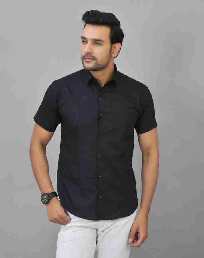 HUMAX Men Solid Casual Black Shirt Buy HUMAX Men Solid Casual Black Shirt Online at Best Prices in India Flipkart