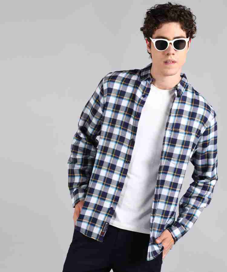 METRONAUT by Flipkart Men Checkered Casual Multicolor Shirt Buy