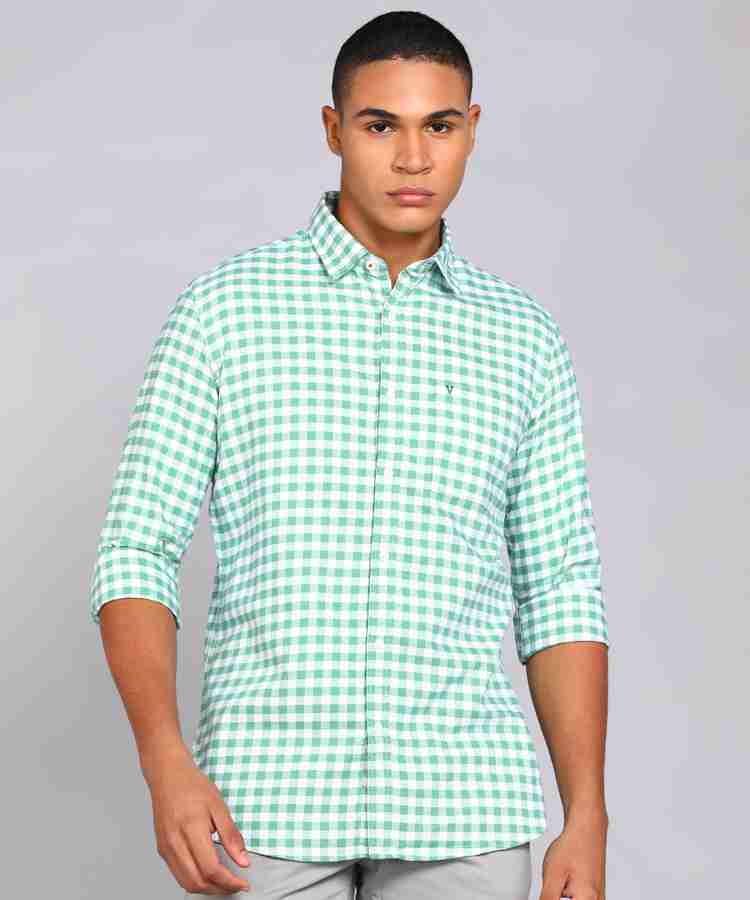 Van heusen sport men's checkered casual shirt clearance