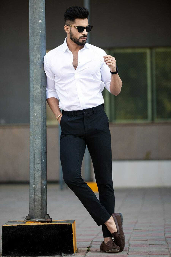 Whipcord Men Solid Casual White Shirt - Buy Whipcord Men Solid Casual White  Shirt Online at Best Prices in India | Flipkart.com