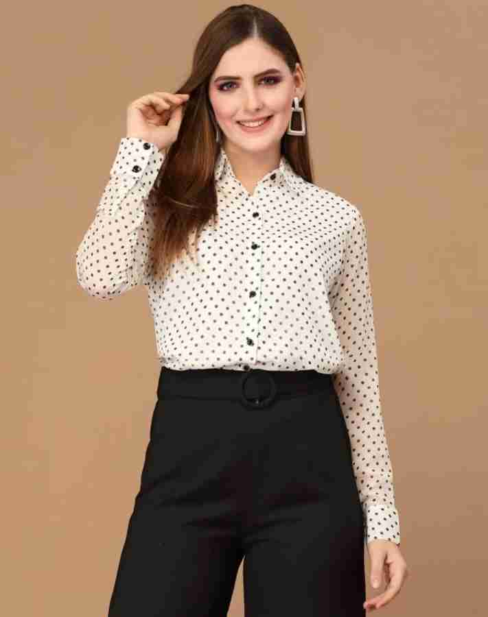 Polka dots tops flipkart online