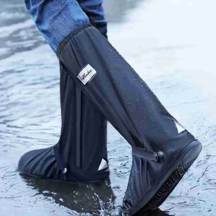 Hybrid Motors Waterproof Rain Shoe Cover Non slip High tube Water