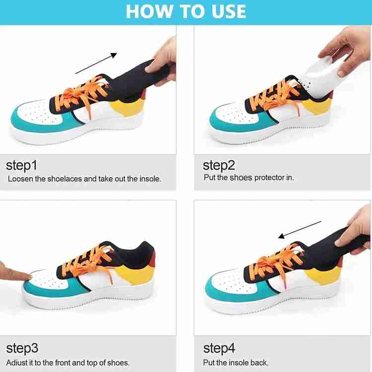 SHIPEASE Shoe Crease Protector Toe Box Wrinkle Protection shoes Bend shield for Men Women PU Toe Sports Regular Shoe Insole Price in India Buy SHIPEASE Shoe Crease Protector Toe Box Wrinkle Protection...