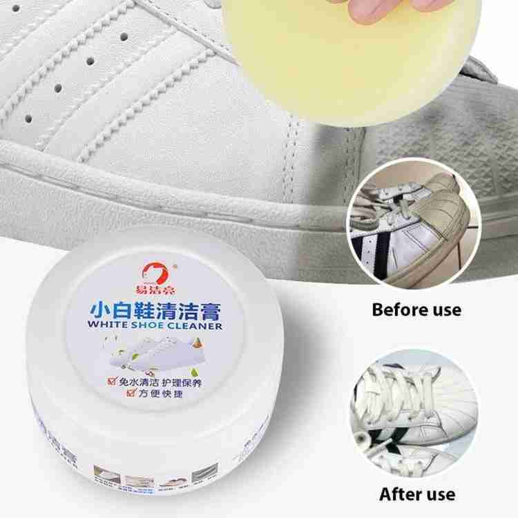 VASU White Shoe Cleaning Cream Canvas, Leather, Sports, Synthetic Leather  Shoe Cleaner Price in India - Buy VASU White Shoe Cleaning Cream Canvas,  Leather, Sports, Synthetic Leather Shoe Cleaner online at