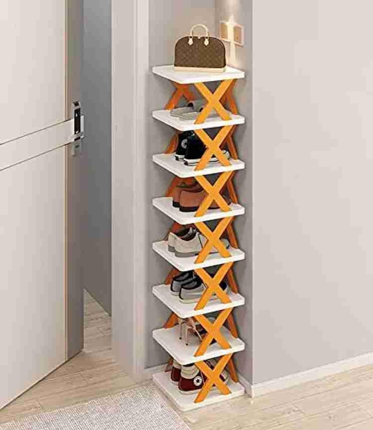 HOUSE OF QUIRK 8 Tier Shoes Stand Shoe Rack Tower Rack Suit for Small Spaces 26x24x112 Cm Plastic Shoe Stand Price in India Buy HOUSE OF QUIRK 8 Tier Shoes Stand