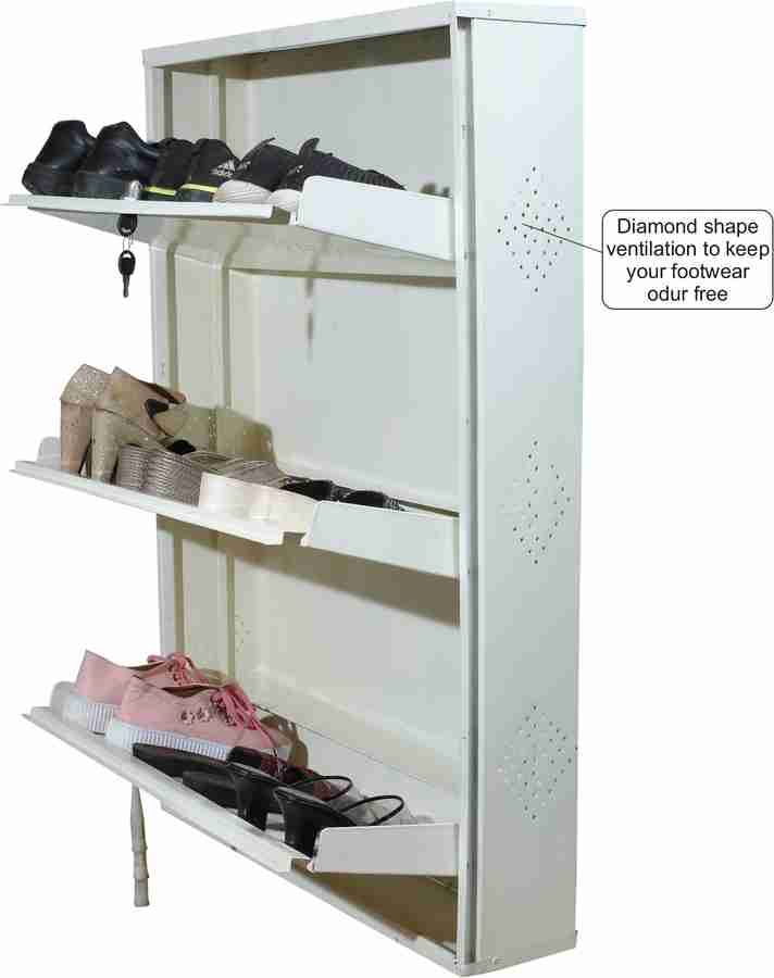 SS Steel Furniture Metal Shoe Rack Price in India Buy SS Steel