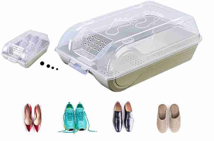 Rectangle shoe storage box store