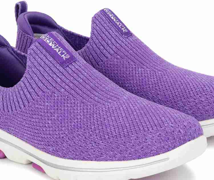 Skechers go walk 2025 5 womens purple