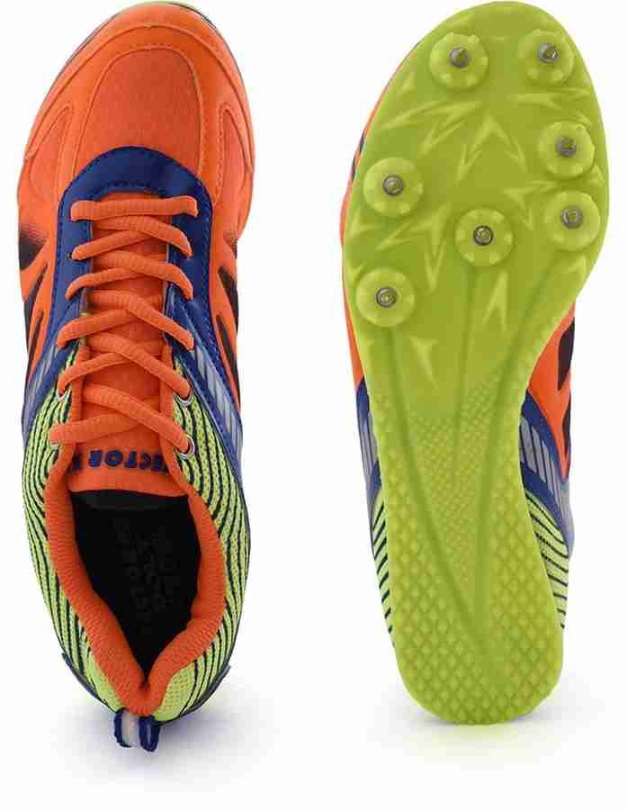 Orange and outlet green shoes