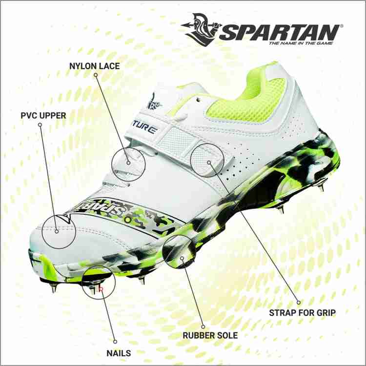 Spartan cricket spikes shoes hotsell