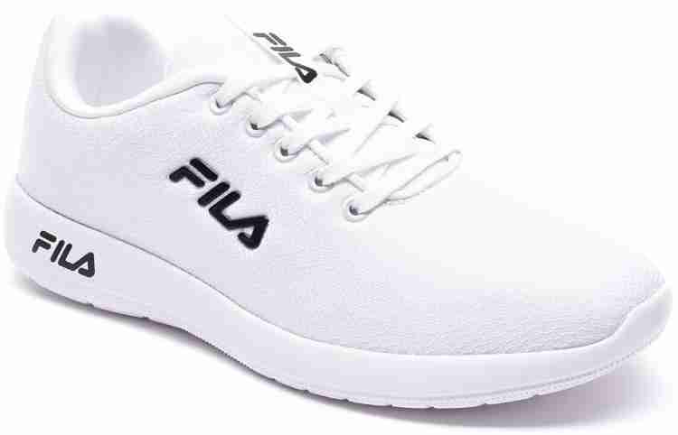 Fila white running shoes new arrivals