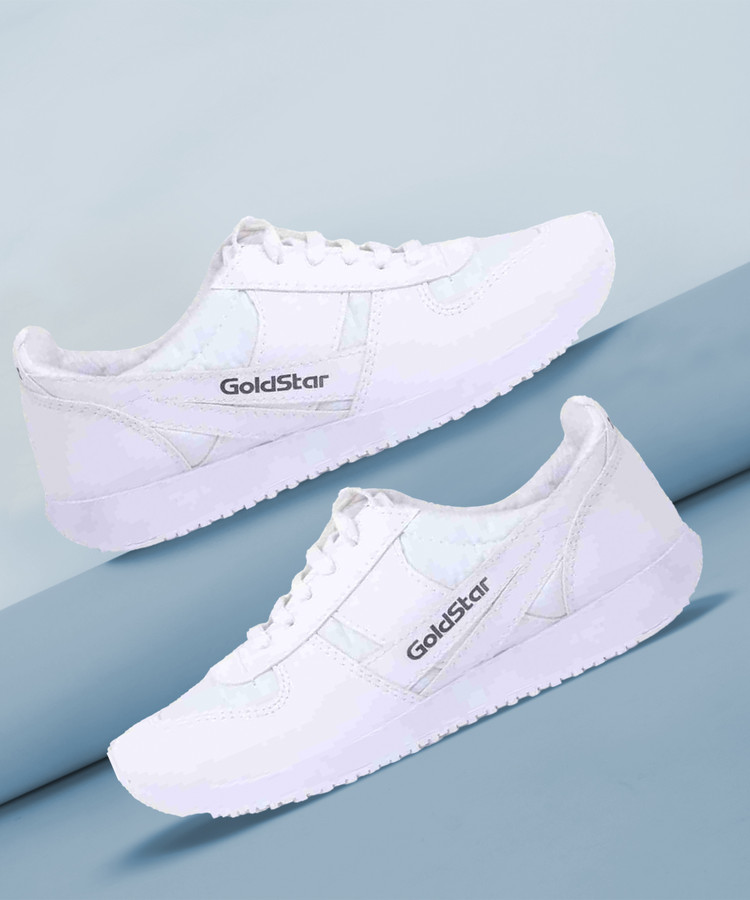 gold star white shoes price