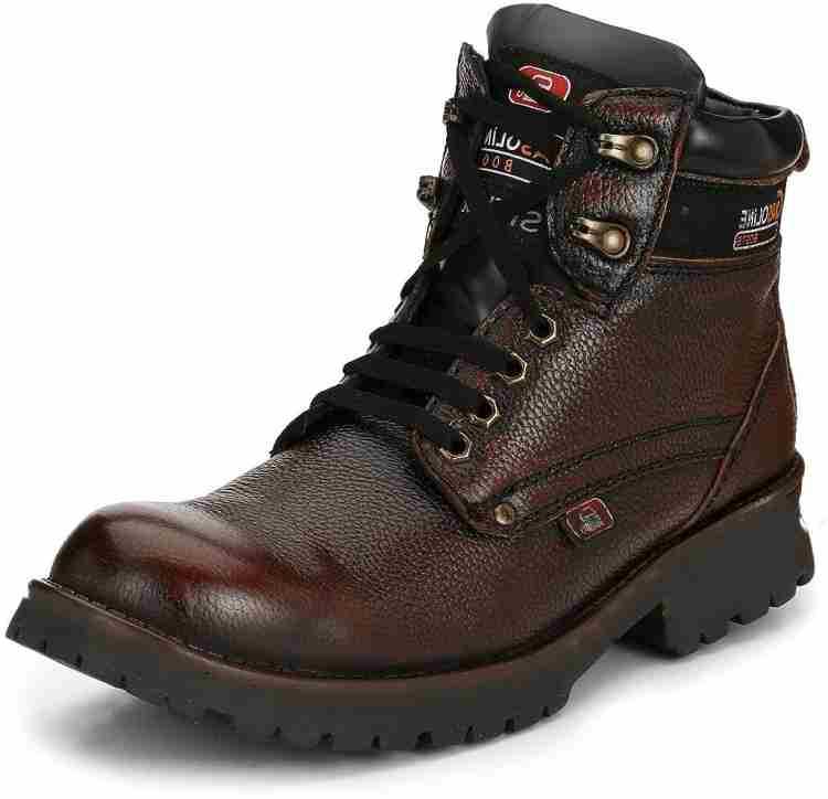 frento GASOLINE SAFTY BOOTFOR MAN GENUINE LEATHER. STEEL TOE Boots For Men Buy frento GASOLINE SAFTY BOOTFOR MAN GENUINE LEATHER. STEEL TOE Boots For Men Online at Best Price Shop