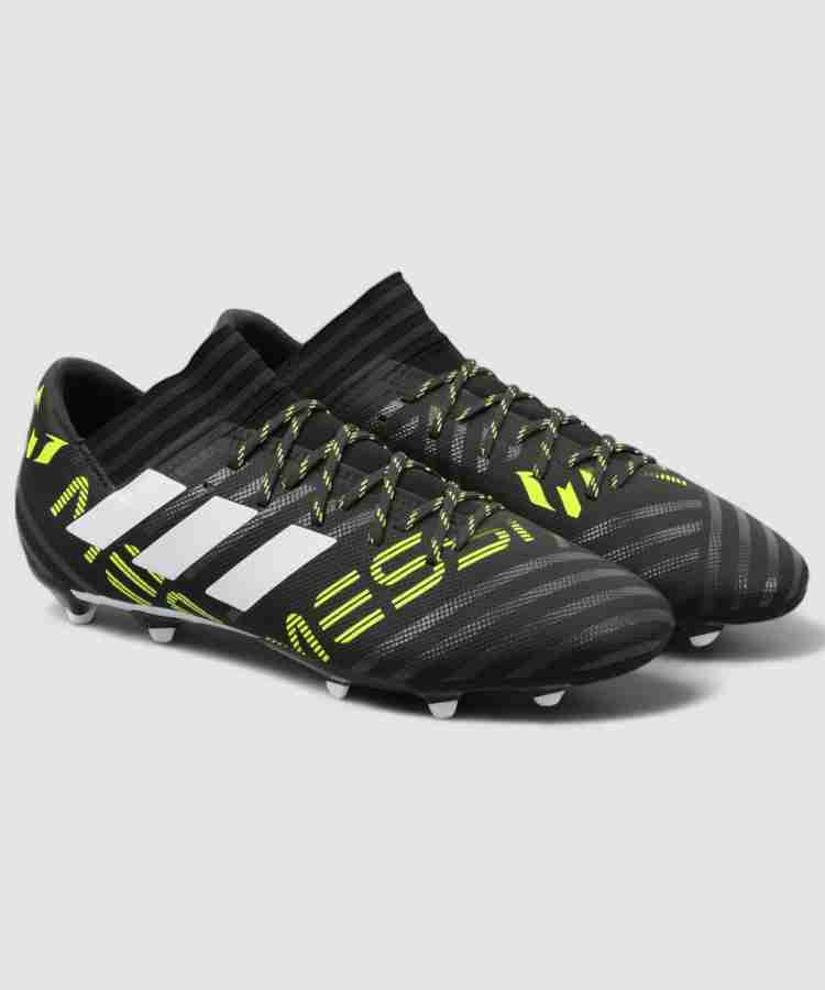 ADIDAS NEMEZIZ MESSI 17.3 FG Football Shoes For Men Buy CBLACK FTWWHT SYELLO Color ADIDAS NEMEZIZ MESSI 17.3 FG Football Shoes For Men Online at Best Price Shop Online for Footwears in