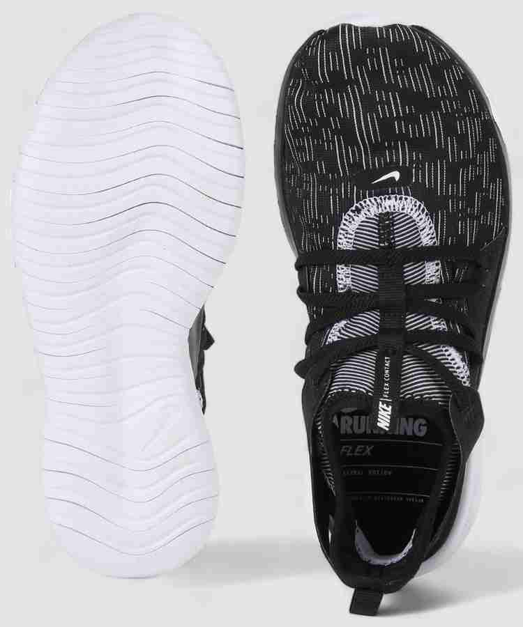 Nike flex contact womens black best sale