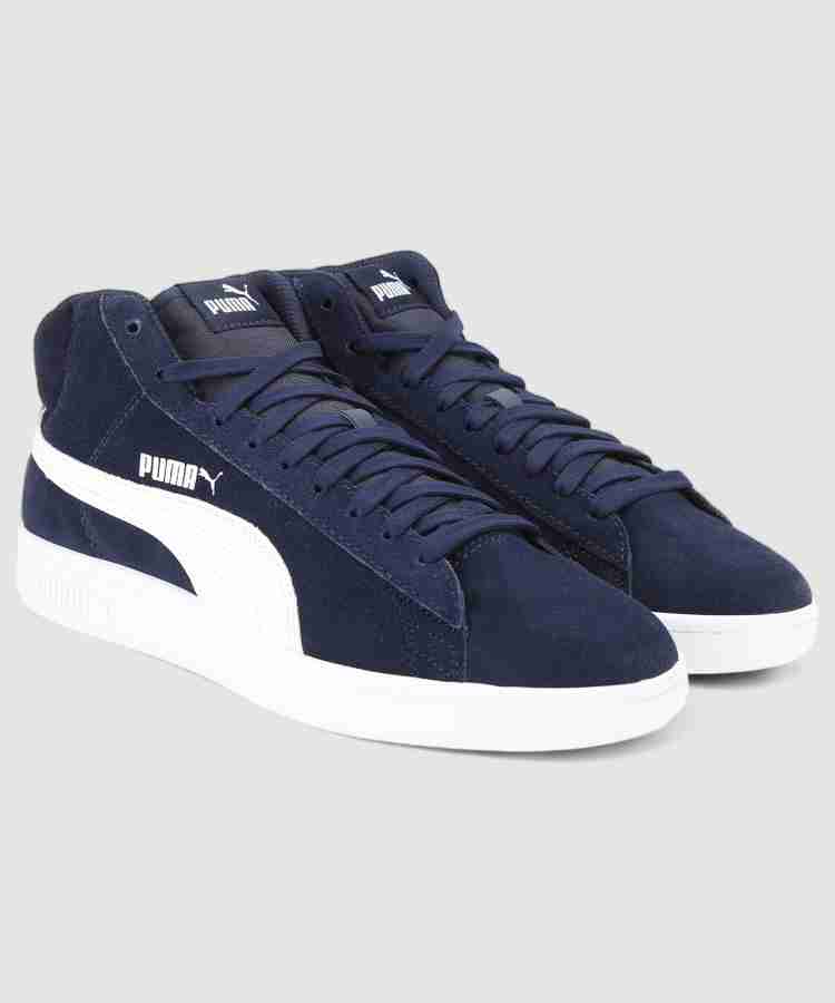 PUMA Smash v2 Mid SD High Tops For Men Buy PUMA Smash v2 Mid SD High Tops For Men Online at Best Price Shop Online for Footwears in India Flipkart