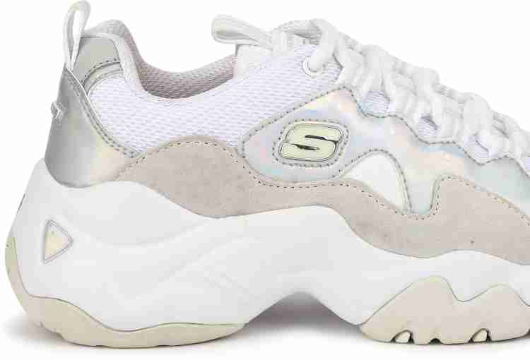 Skechers d lites 2 best sale womens silver