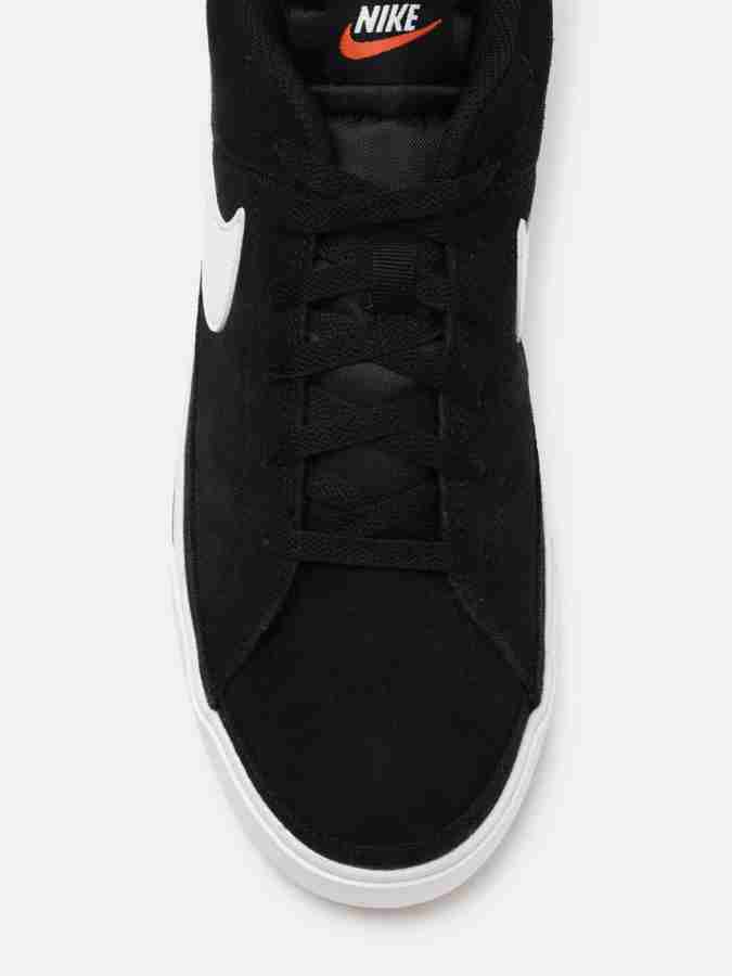 Suede black hot sale nike