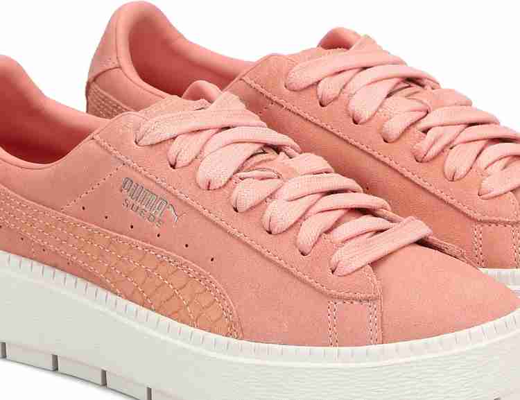 PUMA Suede Platform Trace Animal Dusty Coral Sneakers For Women Buy PUMA Suede Platform Trace Animal Dusty Coral Sneakers For Women Online at Best Price Shop Online for Footwears in