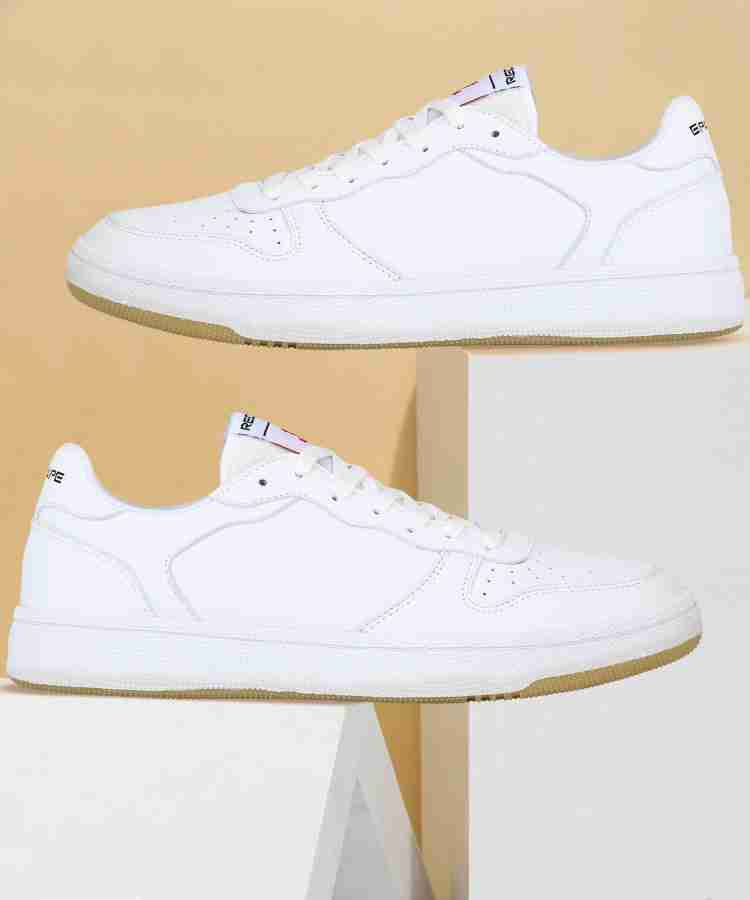 Red tape white store sneakers for men