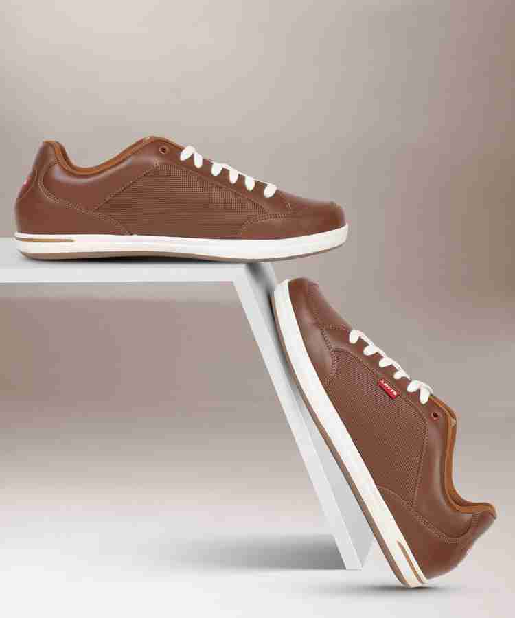 Tan sneakers mens deals