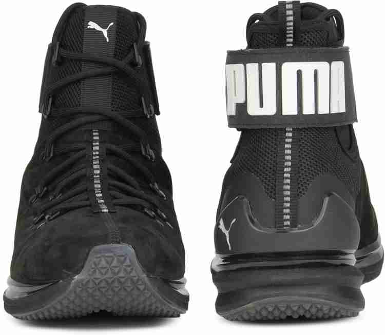 PUMA IGNITE Limitless Boot Leather Sneakers For Men Buy Puma Black Puma Black Color PUMA IGNITE Limitless Boot Leather Sneakers For Men Online at Best Price Shop Online for Footwears in