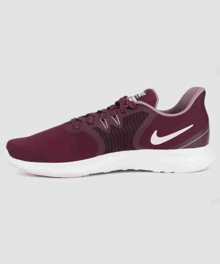 Burgundy nike running shoes online