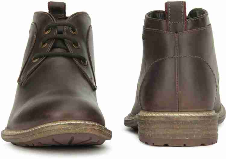 HUSH PUPPIES APOLLO MID CUT Boots For Men Buy Brown Color HUSH