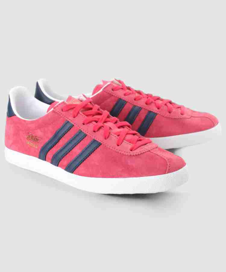 ADIDAS Gazelle Og W Lifestyle Shoes For Women Buy Pink Navy Color ADIDAS Gazelle Og W Lifestyle Shoes For Women Online at Best Price Shop Online for Footwears in India