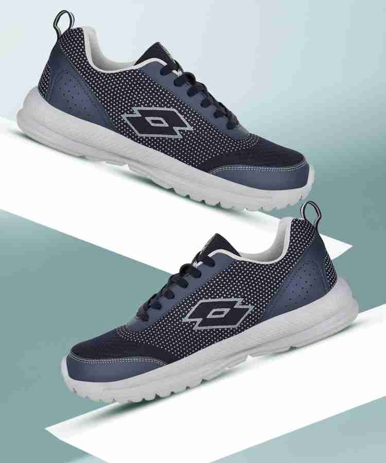 LOTTO Running Shoes For Men Buy Navy Grey Color LOTTO Running