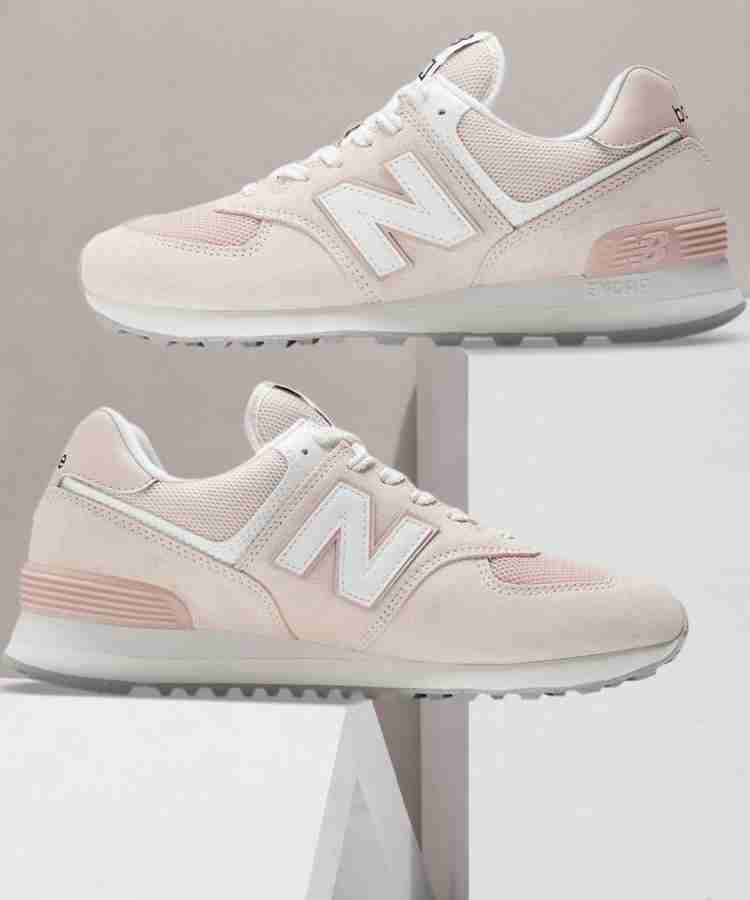 Pink new balance 574 mens cheap